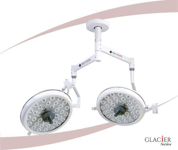 Glacier Round Fin Double Dome LED Light